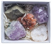 Mineral Rock Crystals Collection of 5