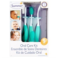 Summer Infant Baby Oral Care Kit, 5 Pc