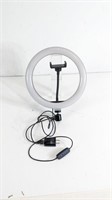 Vintage Ring Light With Cell Camera Phone Holder