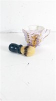 Rare Victorian Mustache Cup & Shaving Brush