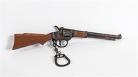 Vtg Toy Winchester Rifle Cap Gun Key Chain