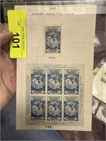 1934 EXHIBITION ISSUE STAMPS