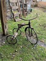 Vintage child’s bicycle