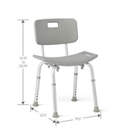 Medline - Bath Chair - Gray