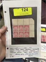 #682 BLOCK OF 6 1930 STAMPS