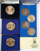 Various  Bicentennial Medals