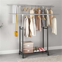 TE5526  Lanmok Trending 2 Shelf Clothing Rack