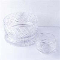 Large Crystal Fruit Bowl