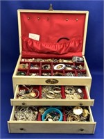 Estate Jewellery Box and Contents