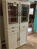 Vintage kitchen cupboard/cabinet
70 inches high