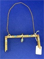 C1920 Jewelled Flapper Style Purse Handle