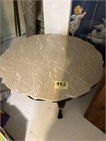 Beautiful, large round marble top table