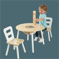 KidKraft  Indoor Table Chair Sets Natural - White