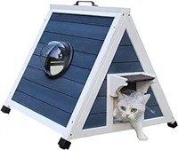 Deblue Cat Houses For Outdoor Cats, Weatherproof