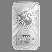 .9999 Fine Silver 1 oz. Bar  Random Pick From Vari