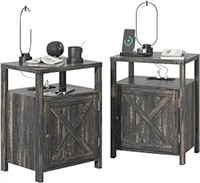 Fameill Nightstands Set Of 2, Night Stand With