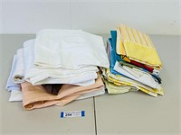 Lot of - Table Cloths & Pillow Cases