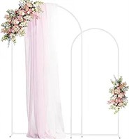 Fomcet Metal Arch Backdrop Stand Set Of 2 Wedding