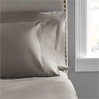 C6503  Hotel Style 600TC Gray Cotton Pillowcase