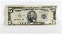 1953 $5 Silver Certificate