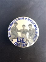 Vintage Beatles Promotional Pinback Button