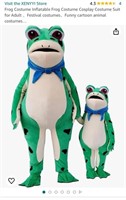 FB2503  Frog Costume, Inflatable, Size L