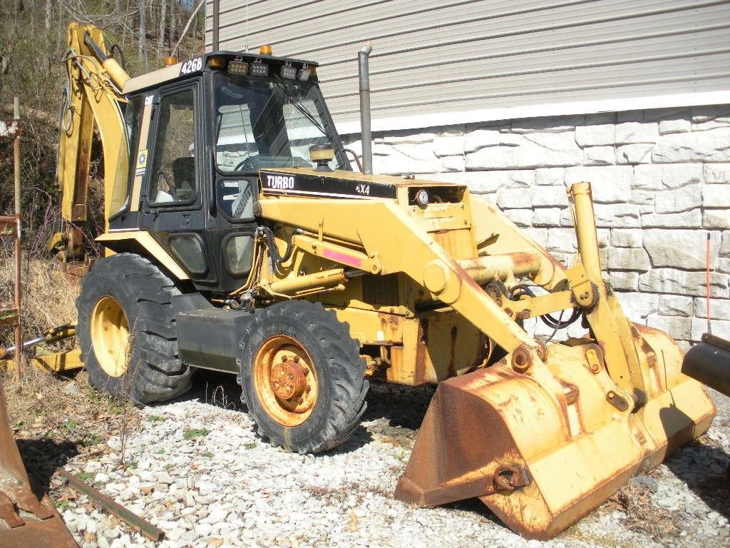 1995 Caterpiller 426B Extendahoe Backhoe