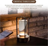 $55 Gugxiom Touch Table Lamp Cordless Table Lamp