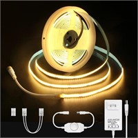 ALITOVE Dimmable COB LED Strip Lights Warm White