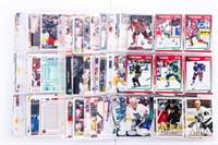 Lot - 20 Pages Double Sided NHL Hockey Cards Mixed
