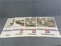 4 1977 American Motors Advertising Posters