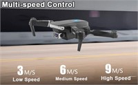 2022 New RC Drone 4K HD Dual Camera WiFi 4 battery