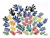 Henri Matisse (1869-1954) "La Gerbe" 11x14 Gicle