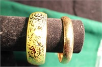 Collection of 2 Bangle Bracelets