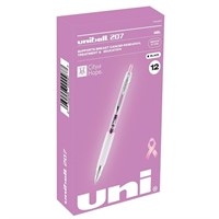 C6446  uni-ball 207 Pink Ribbon Gel Pens