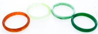 Group of 4 Bangle Bracelets