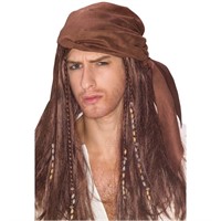 Franco-American Novelty Co 17468 Buccaneer Wig wit