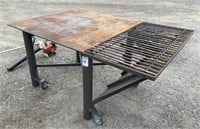 Custom 6'x4' Portable Welders Table