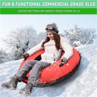 FB2514  GoSports 44" Snow Tube Canvas Sled