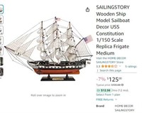 C6391 SAILINGSTORY Wooden Ship Model Sailboat