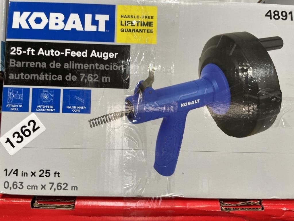 KOBALT FEED AUGER