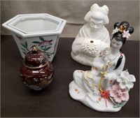 Lot of Asian Pottery & Figurines.