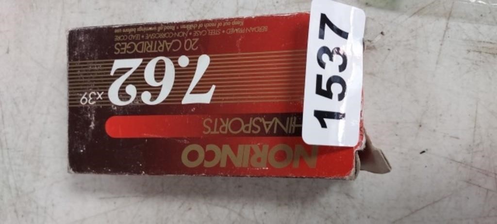 (20) HORINCO 7.652 X 39 AMMO