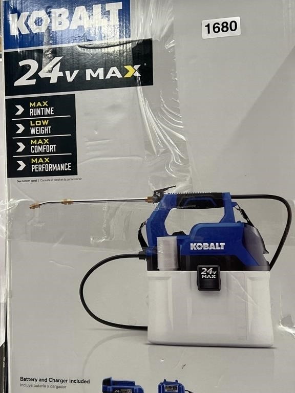 KOBALT CHEMICAL SPRAYER KIT RETAIL $219