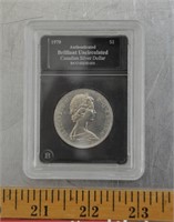 1970 Canada incirculated 1$ coin