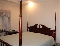 King Size Cherry Bedroom Suite