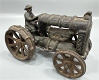 Original antique Fordson cast-iron toy tractor