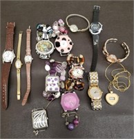 Lot of 14 Ladies Watches. All Need Batteries, 2