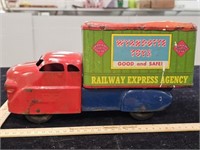 Wyandotte Toys Railway Express Agency Metal Truck