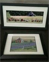 2 Framed Pictures By John Kirk